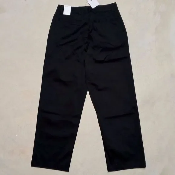 Nike Life Black Cotton Chino Loose Fit Pants (DX6027-010) - Mens Size 32 (32x32) - Picture 10 of 12